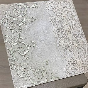 Трафарет - Изабелла виньетка - Фотография интерьере 3