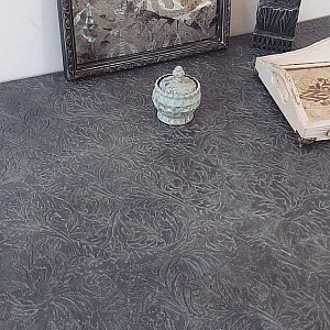 Трафарет - Геральдические листья - Фотография интерьере 9