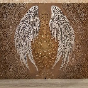 Трафарет - Чародей - Фотография интерьере 1