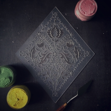 Трафарет - Гранат 1