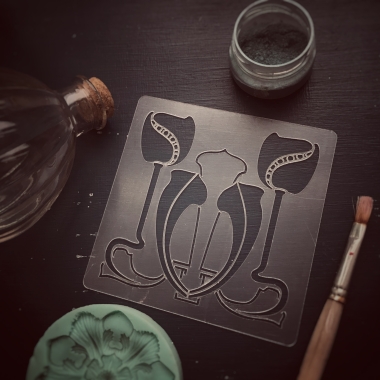 Трафарет - Рассвет