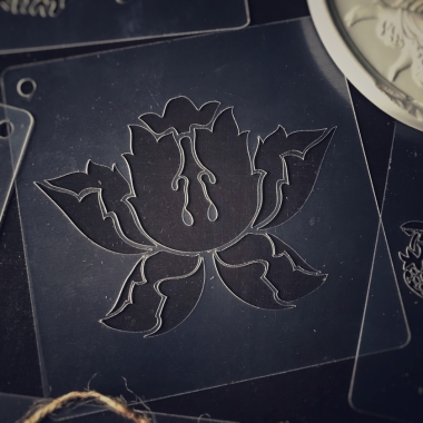 Трафарет - Цветок 1 Трафарет - Цветок 1