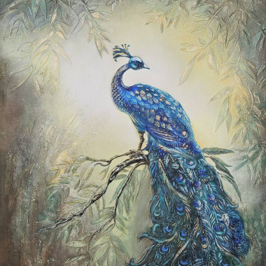 Мастер-класс - Многослойное панно Павлин Мастер-класс - Многослойное панно Павлин